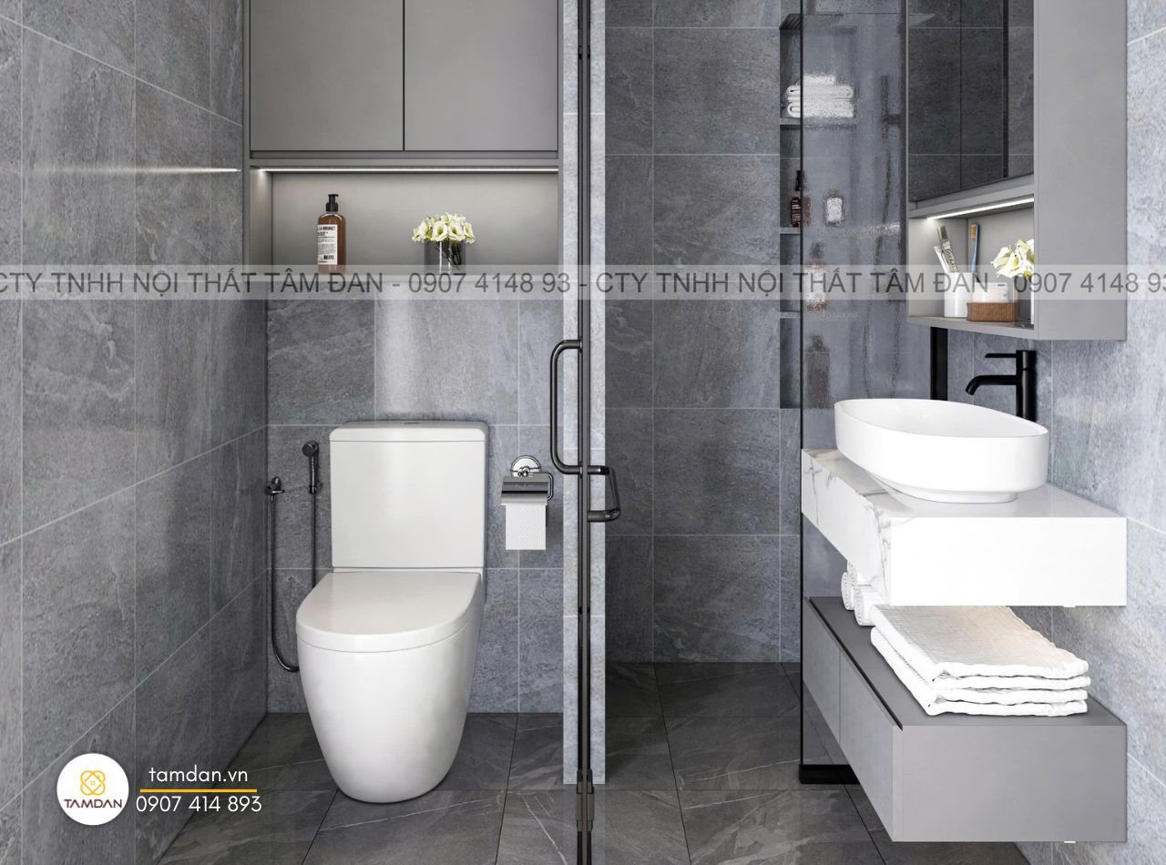 nhà vệ sinh của căn hộ