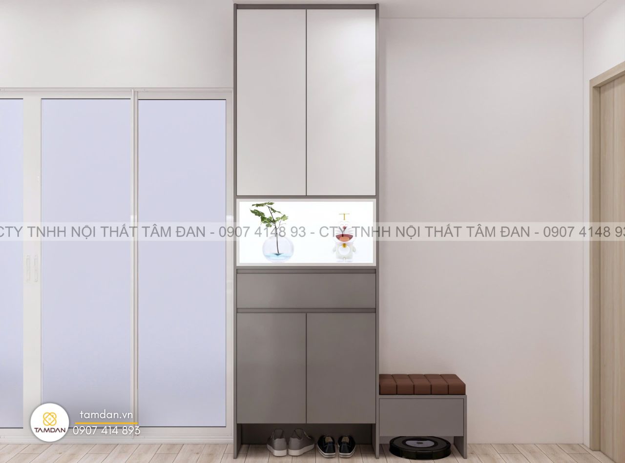 Thiết kế nội thất tại Quận 8 - bàn học và bàn thờ