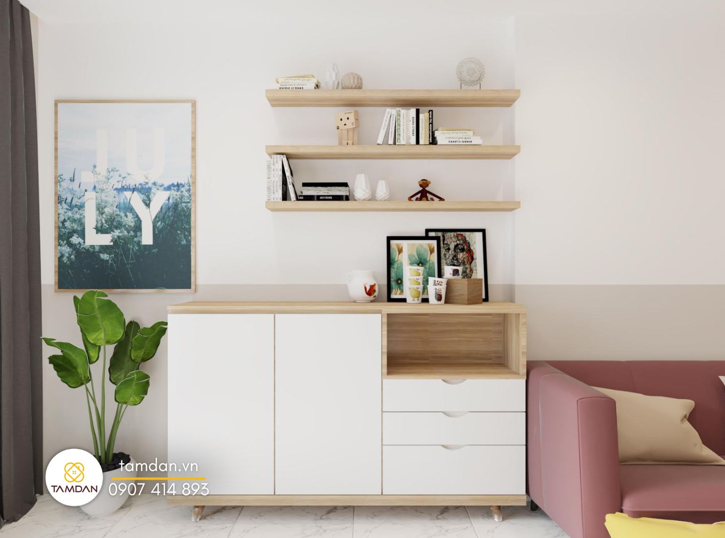 Thiết Kế Nội Thất quận 11 Nội-Thất-Tâm-Đan (11)