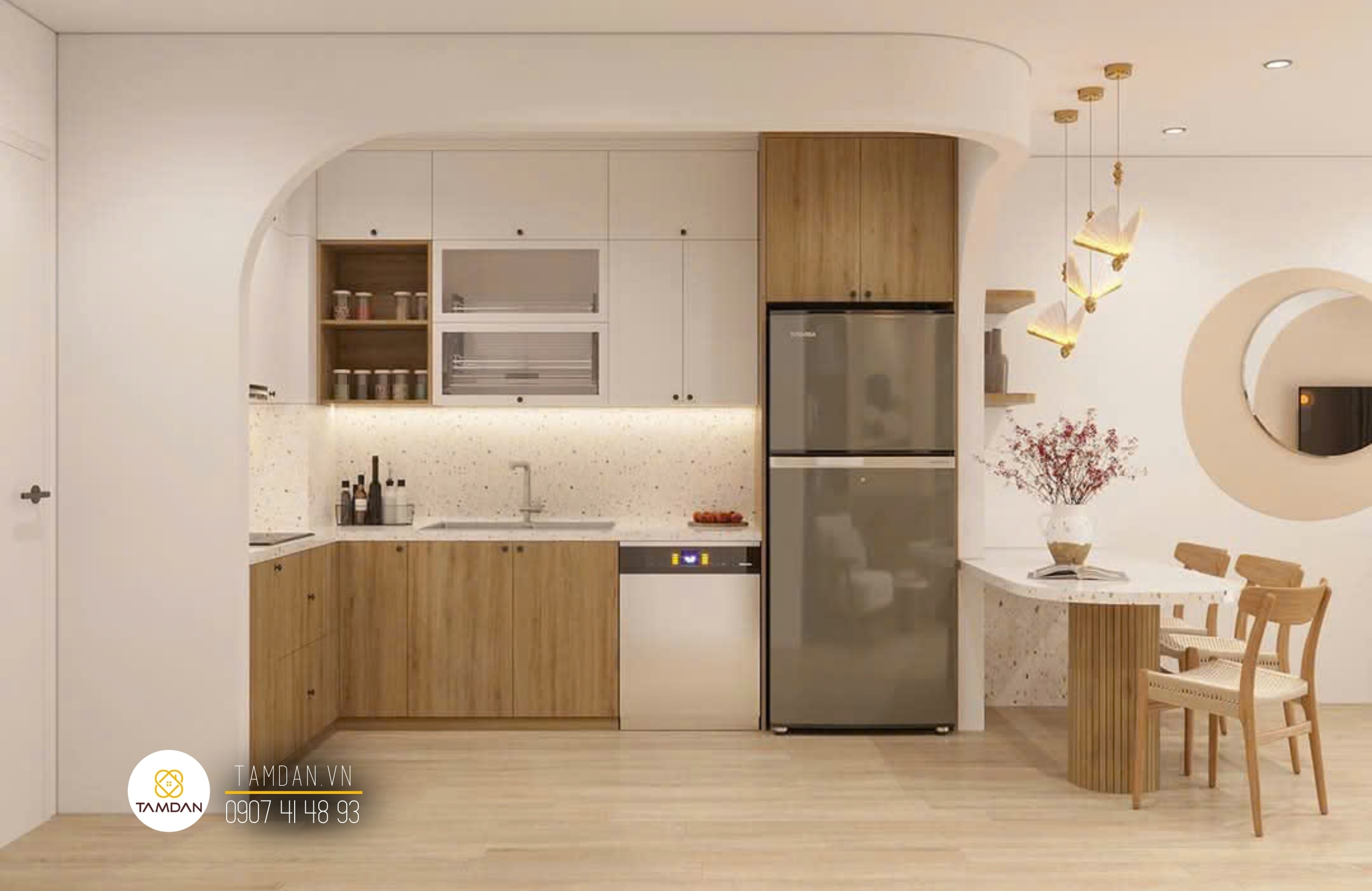 Thiết kế nội thất đơn giản quận 12 anh Duy (3)