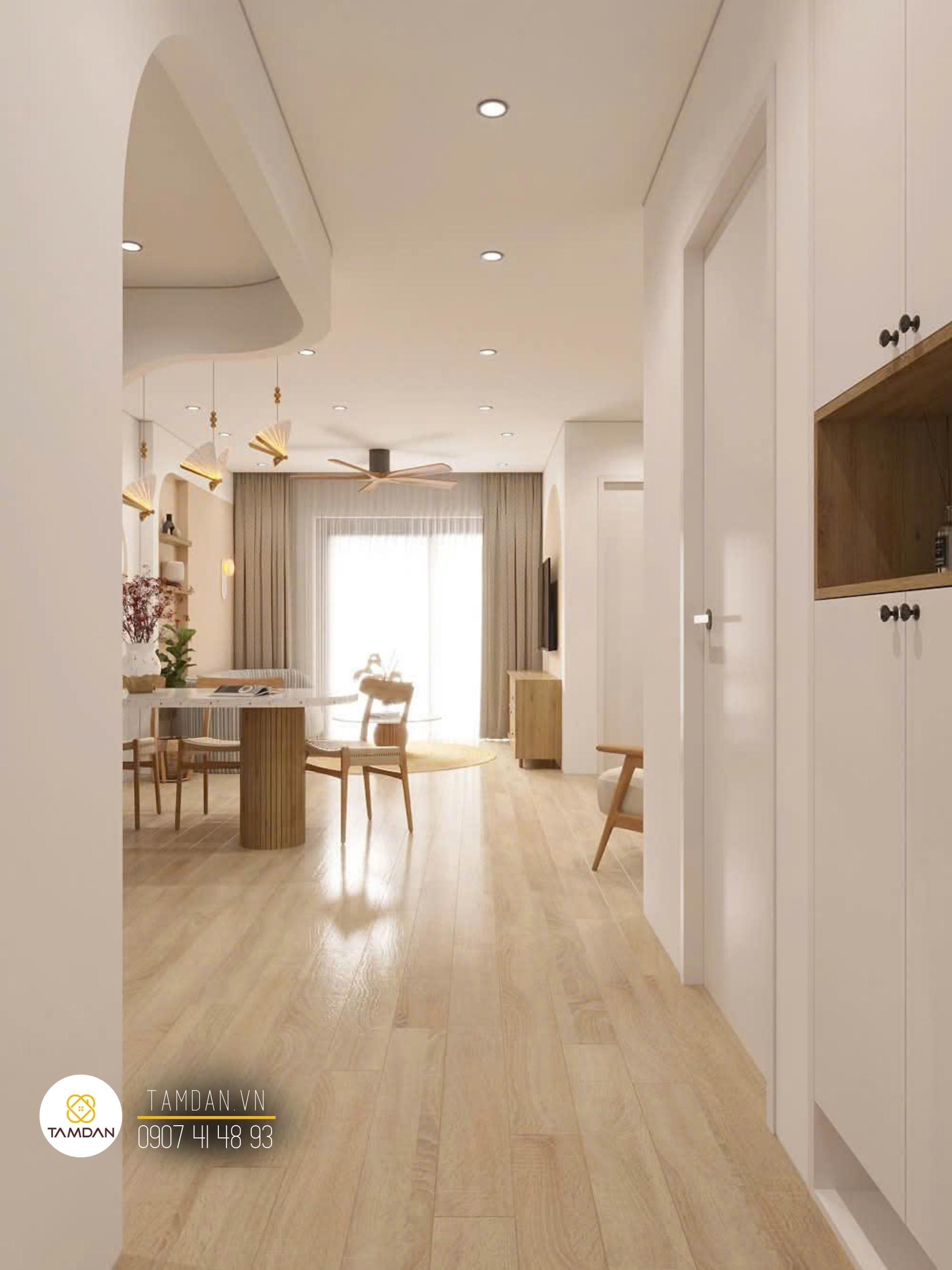 Thiết kế nội thất đơn giản quận 12 anh Duy (5)