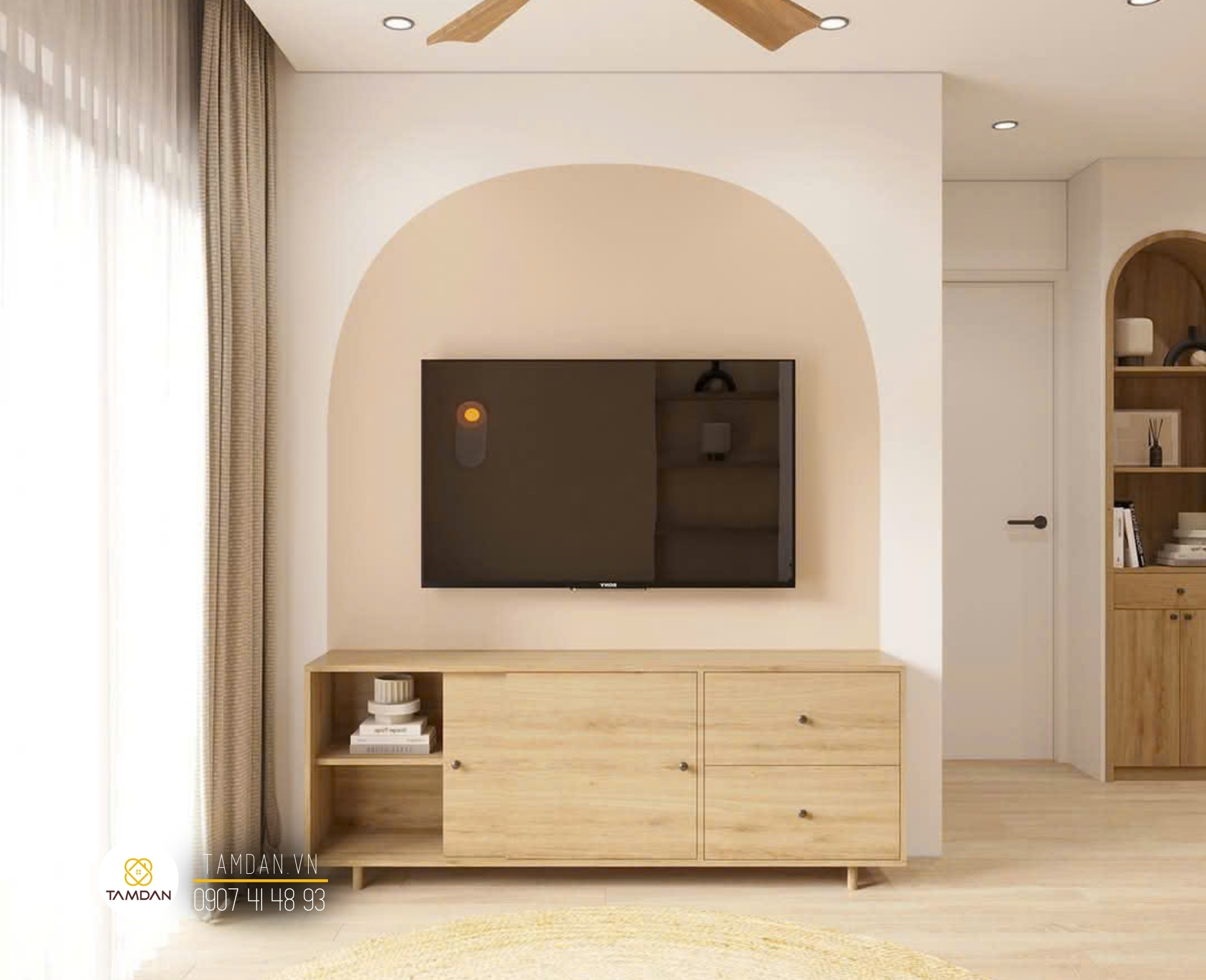 Thiết kế nội thất đơn giản quận 12 anh Duy (6)