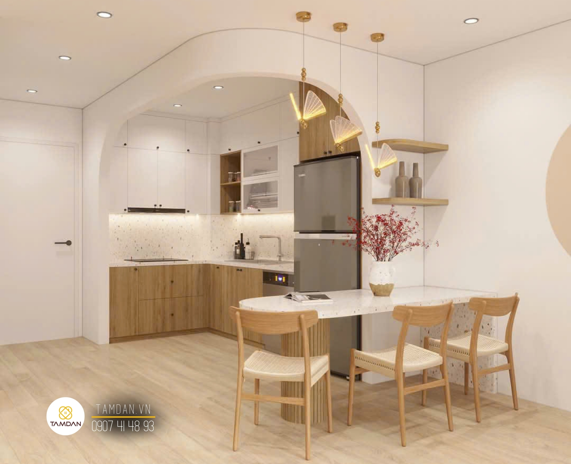 Thiết kế nội thất đơn giản quận 12 anh Duy (7)