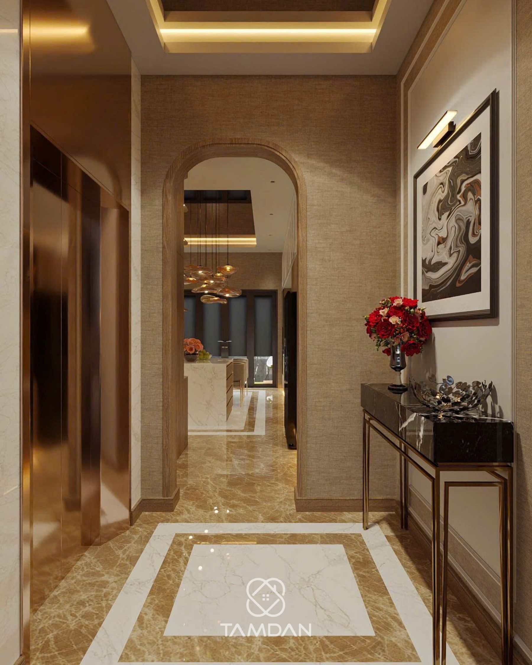 Thiết kế nội thất luxury KDC Him Lam, Quận 7