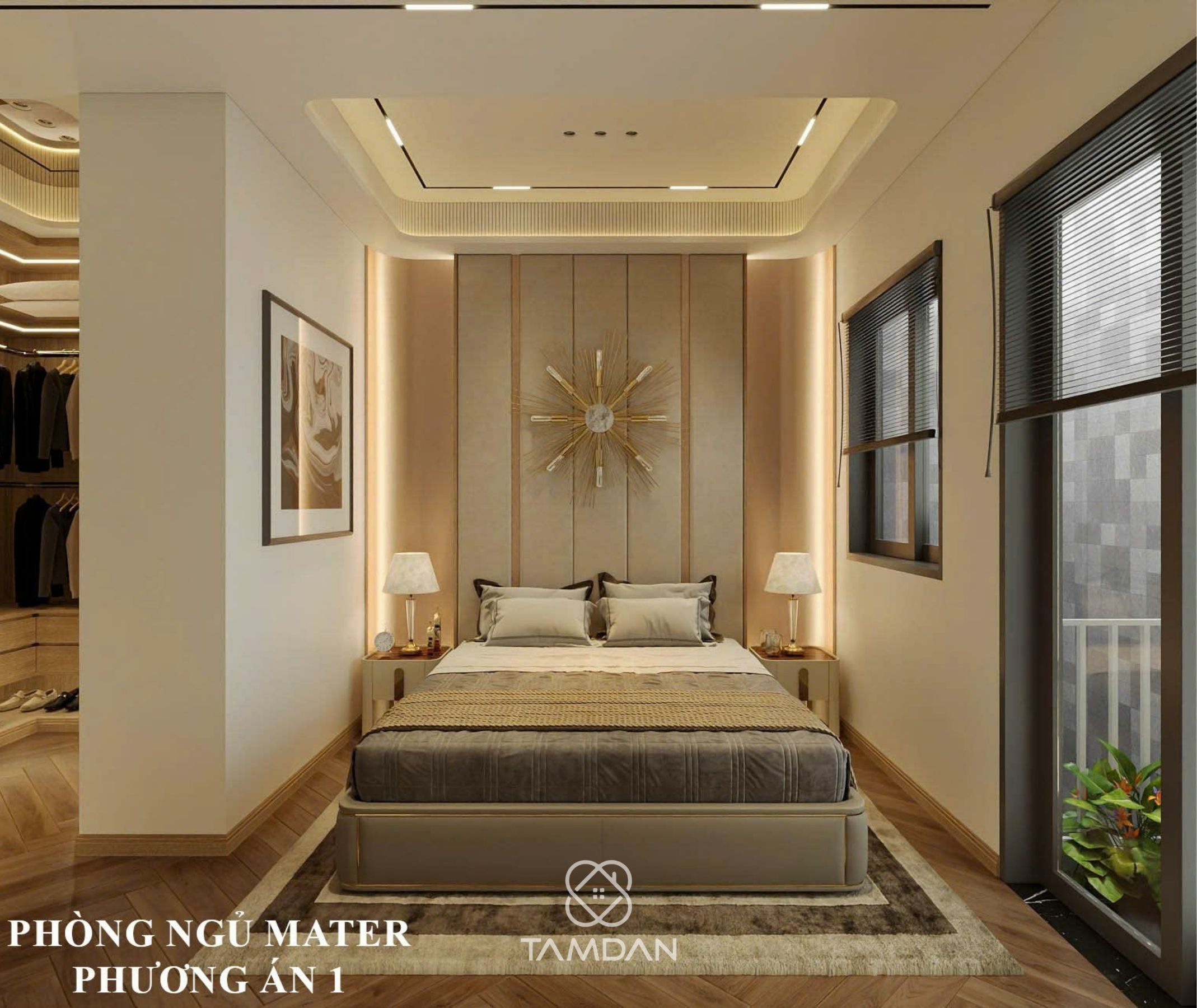 Thiết kế nội thất luxury KDC Him Lam, Quận 7