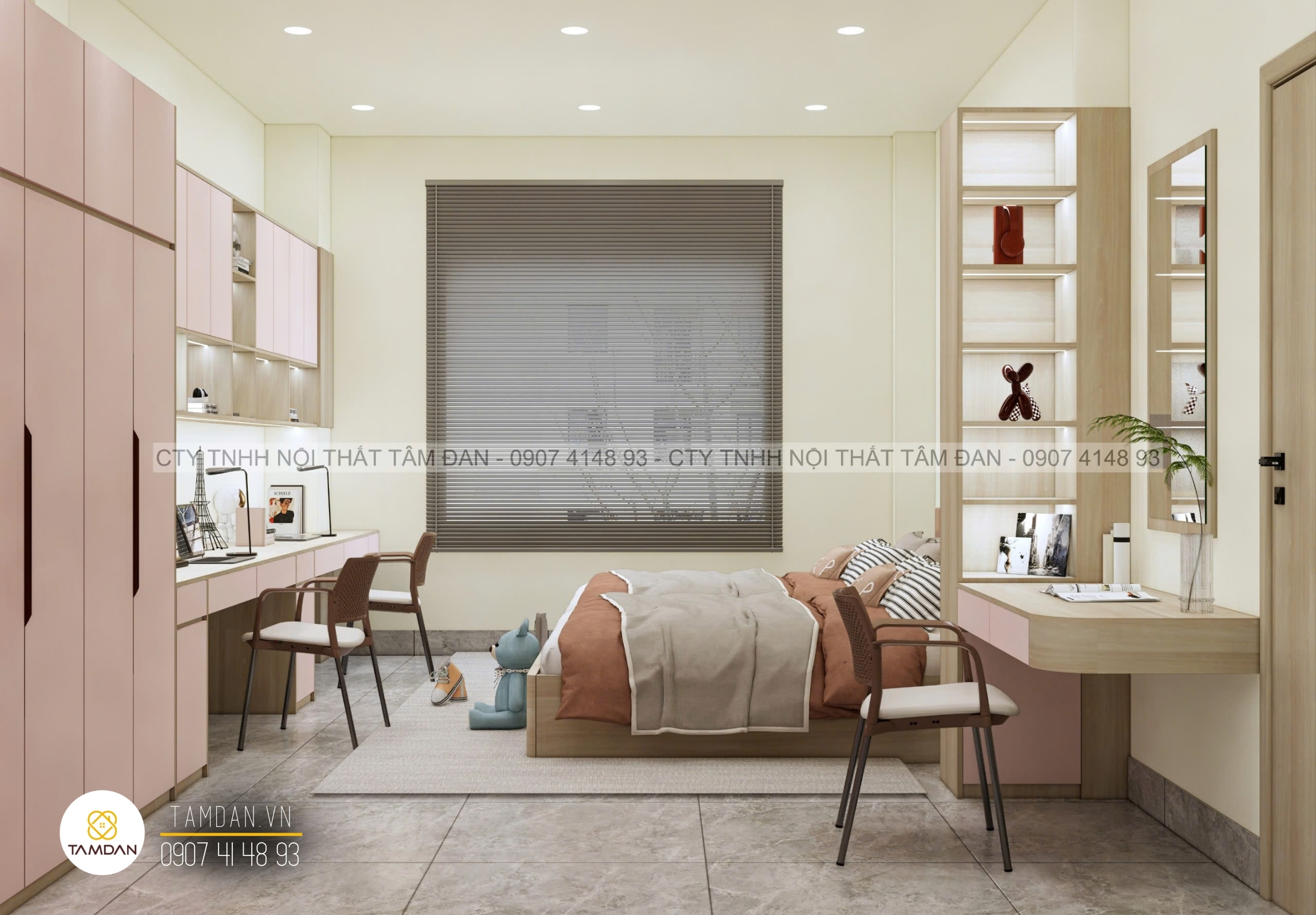 Thiết kế thi công nội thất trọn gói anh Long Quận 7 (13)