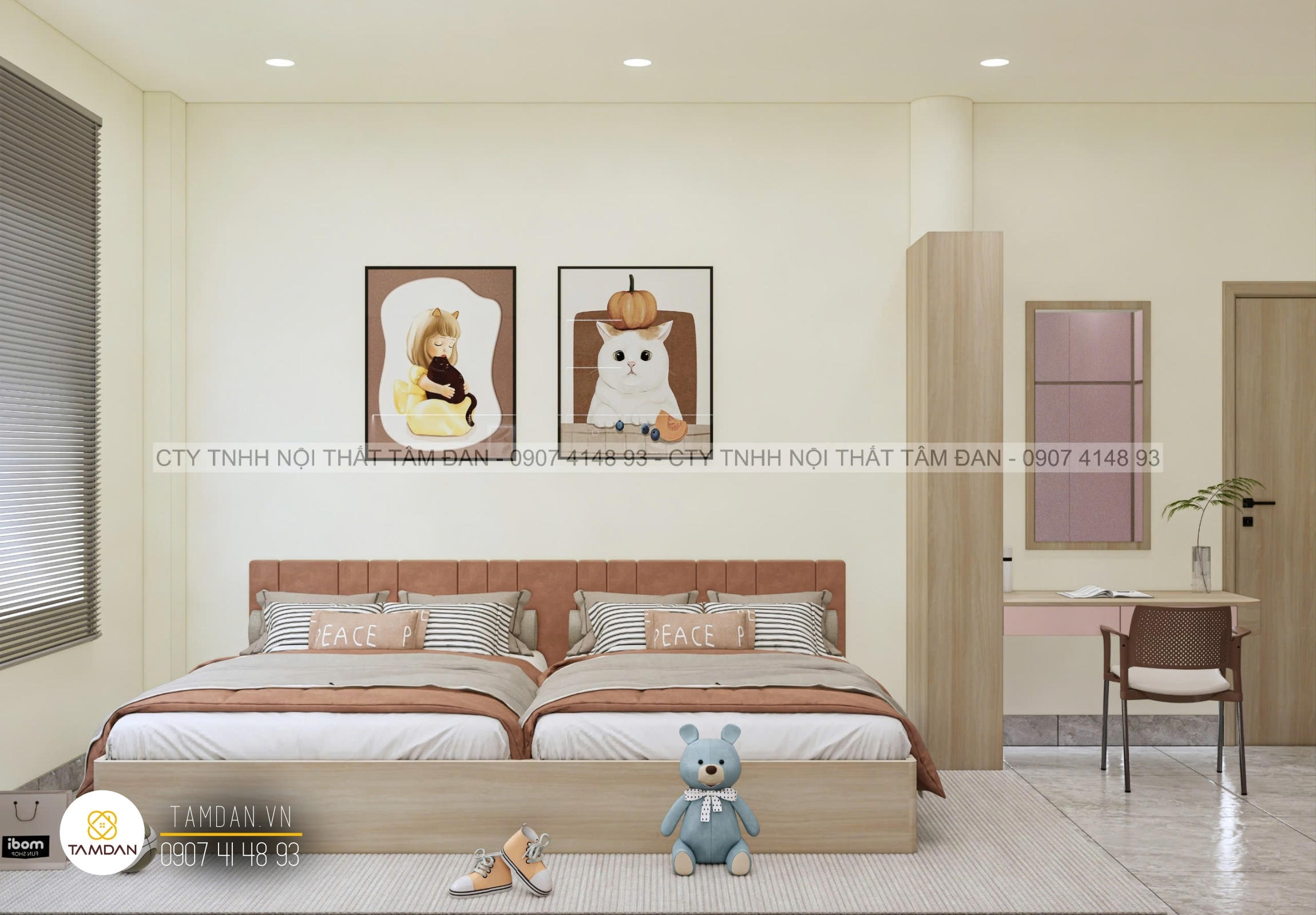 Thiết kế thi công nội thất trọn gói anh Long Quận 7 (15)