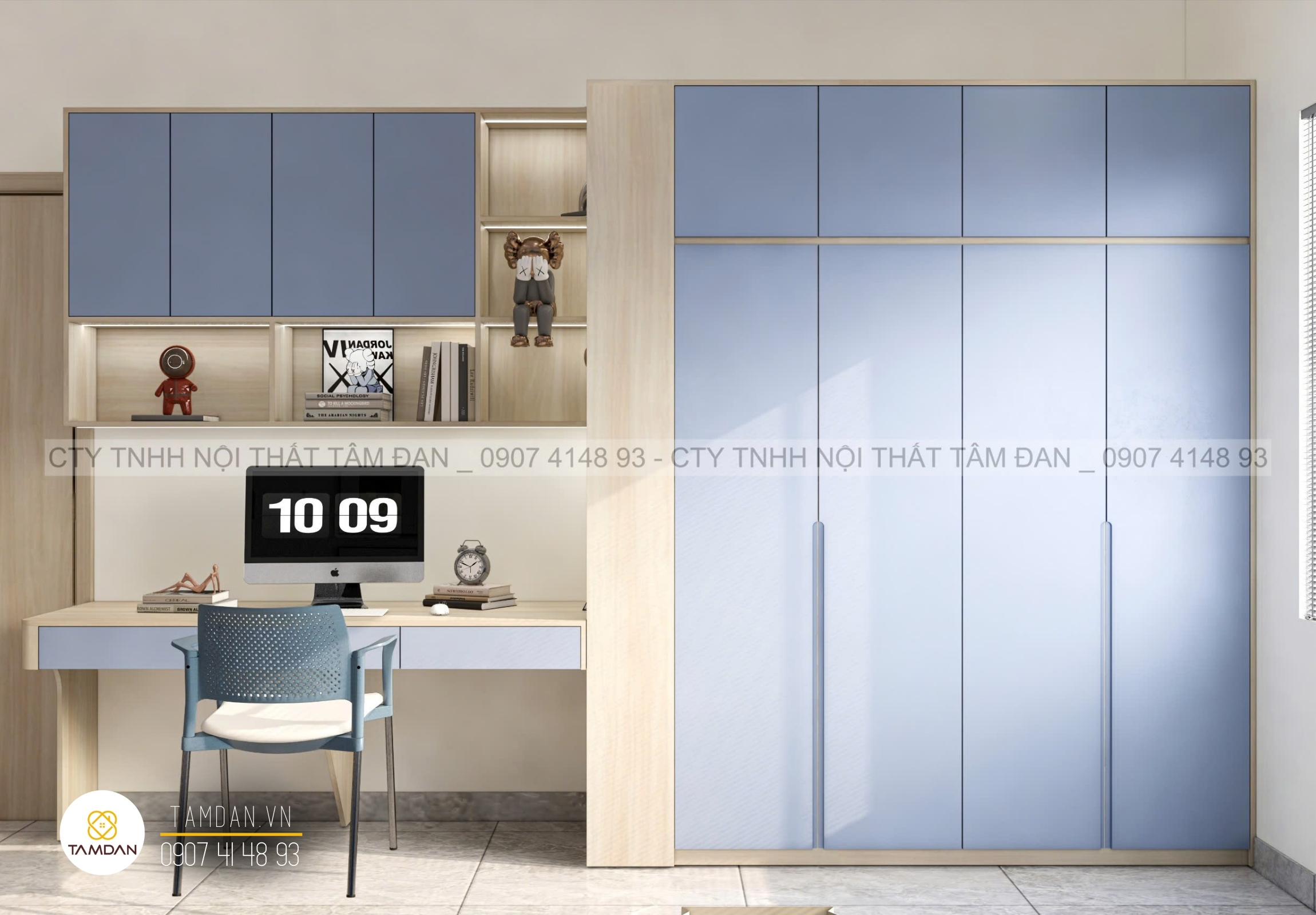 Thiết kế thi công nội thất trọn gói anh Long Quận 7 (17)