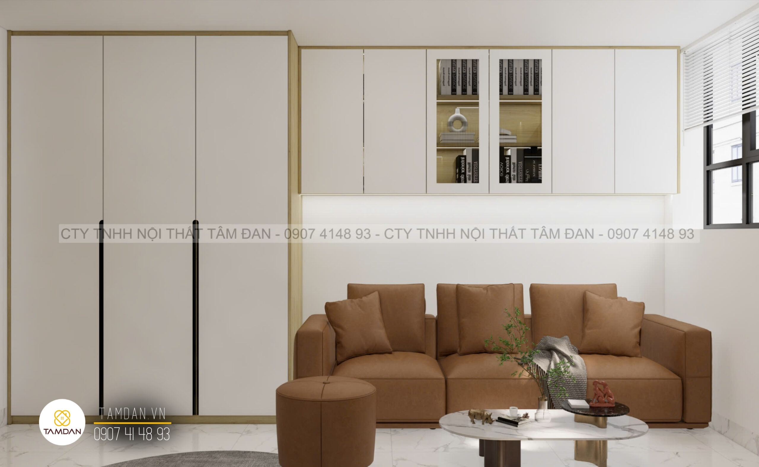 Thiết kế thi công nội thất trọn gói anh Long Quận 7