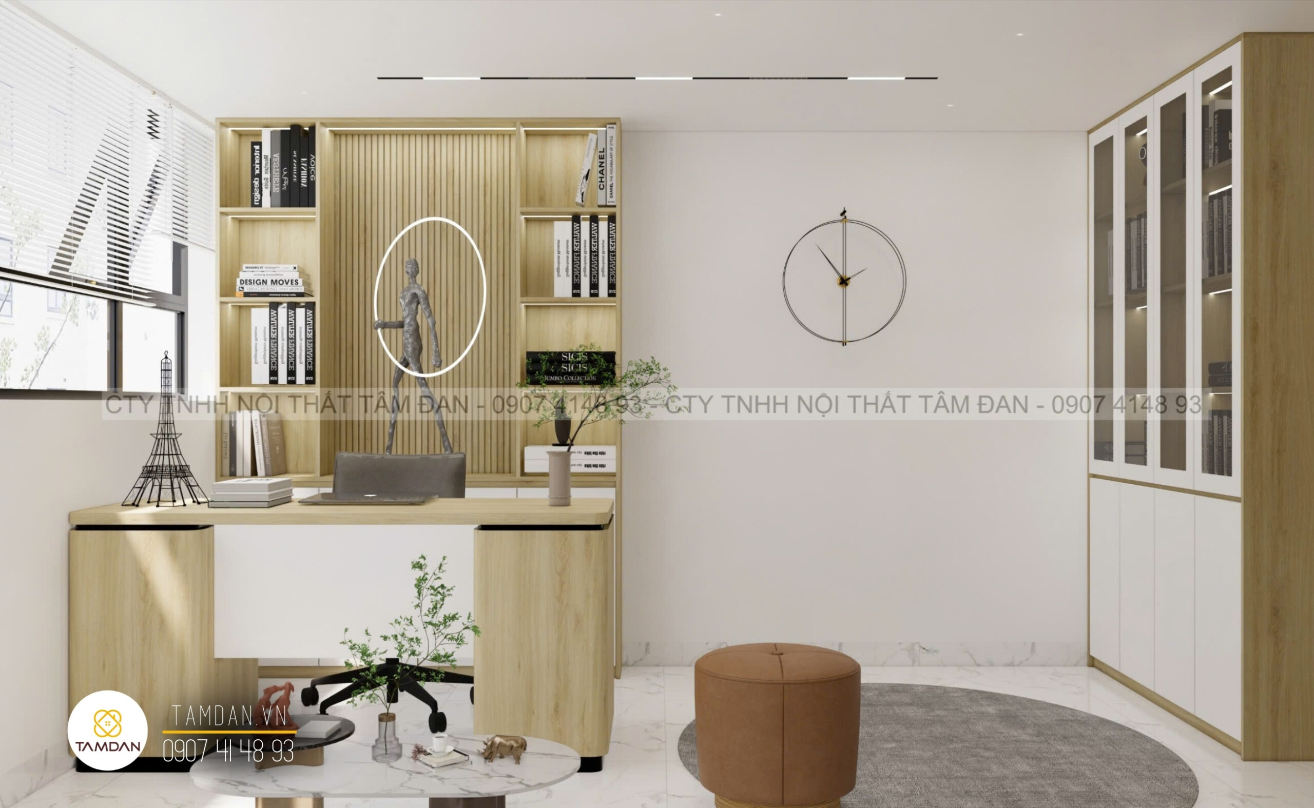 Thiết kế thi công nội thất trọn gói anh Long Quận 7