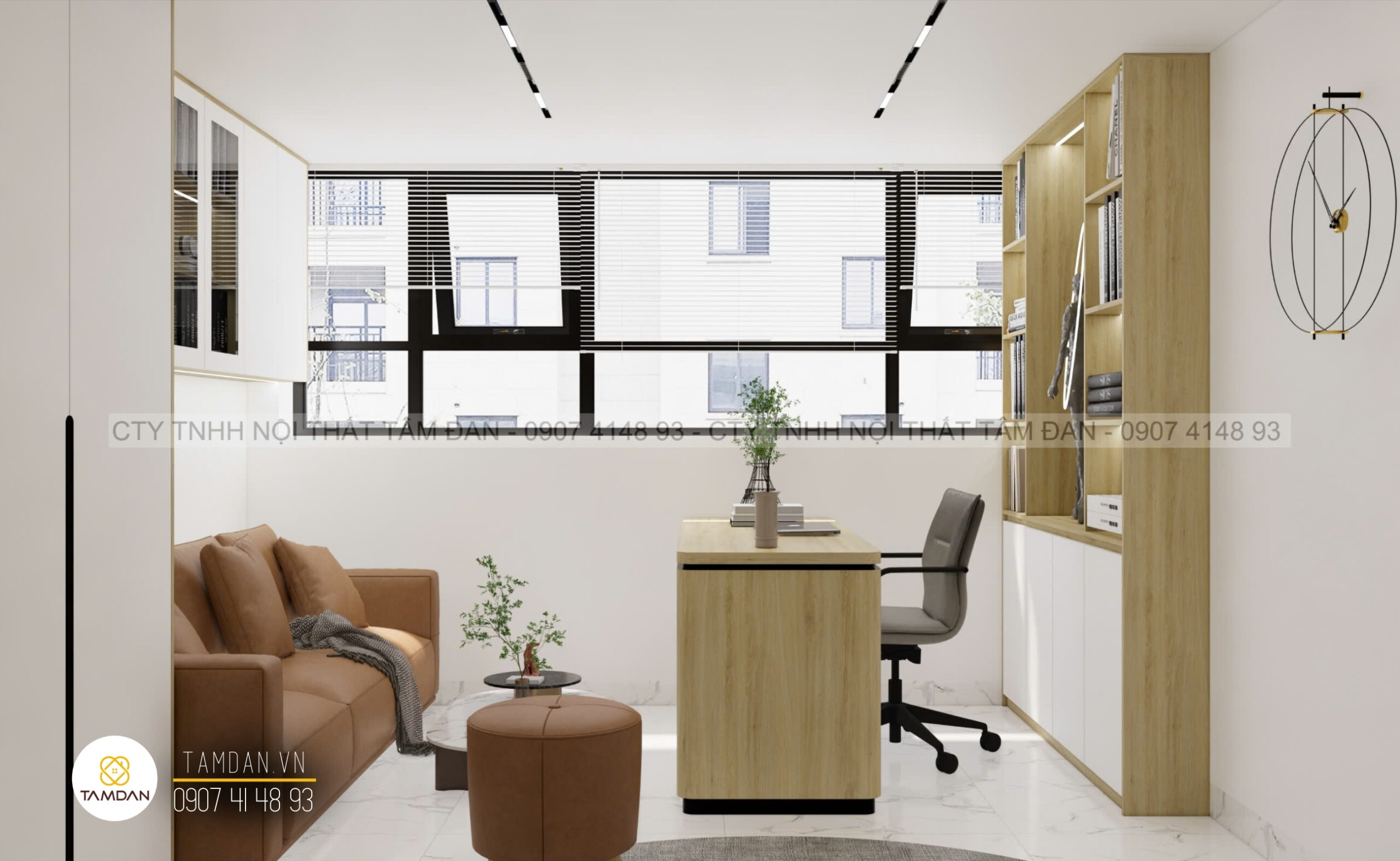 Thiết kế thi công nội thất trọn gói anh Long Quận 7