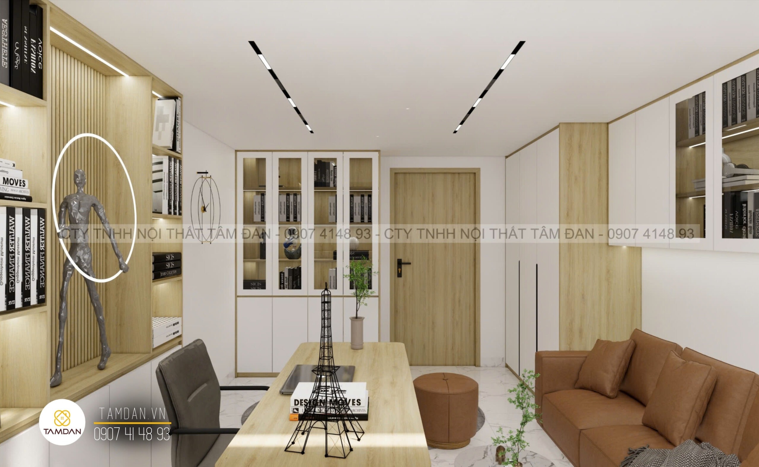 Thiết kế thi công nội thất trọn gói anh Long Quận 7