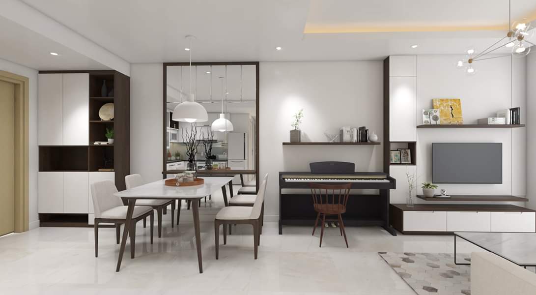 thiết kế nội thất quận 3 sang trọng tại Tâm Đan giá rẻ nhất