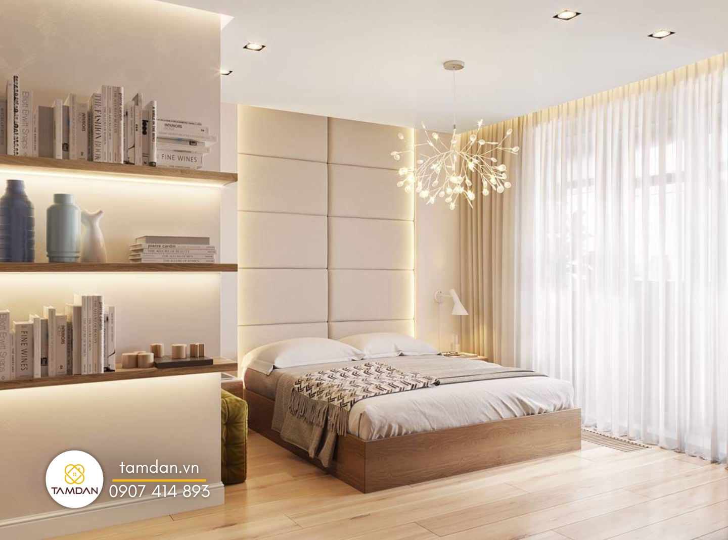 thiết kế nội thất quận 4 tại Nội Thất Tâm Đan (10)