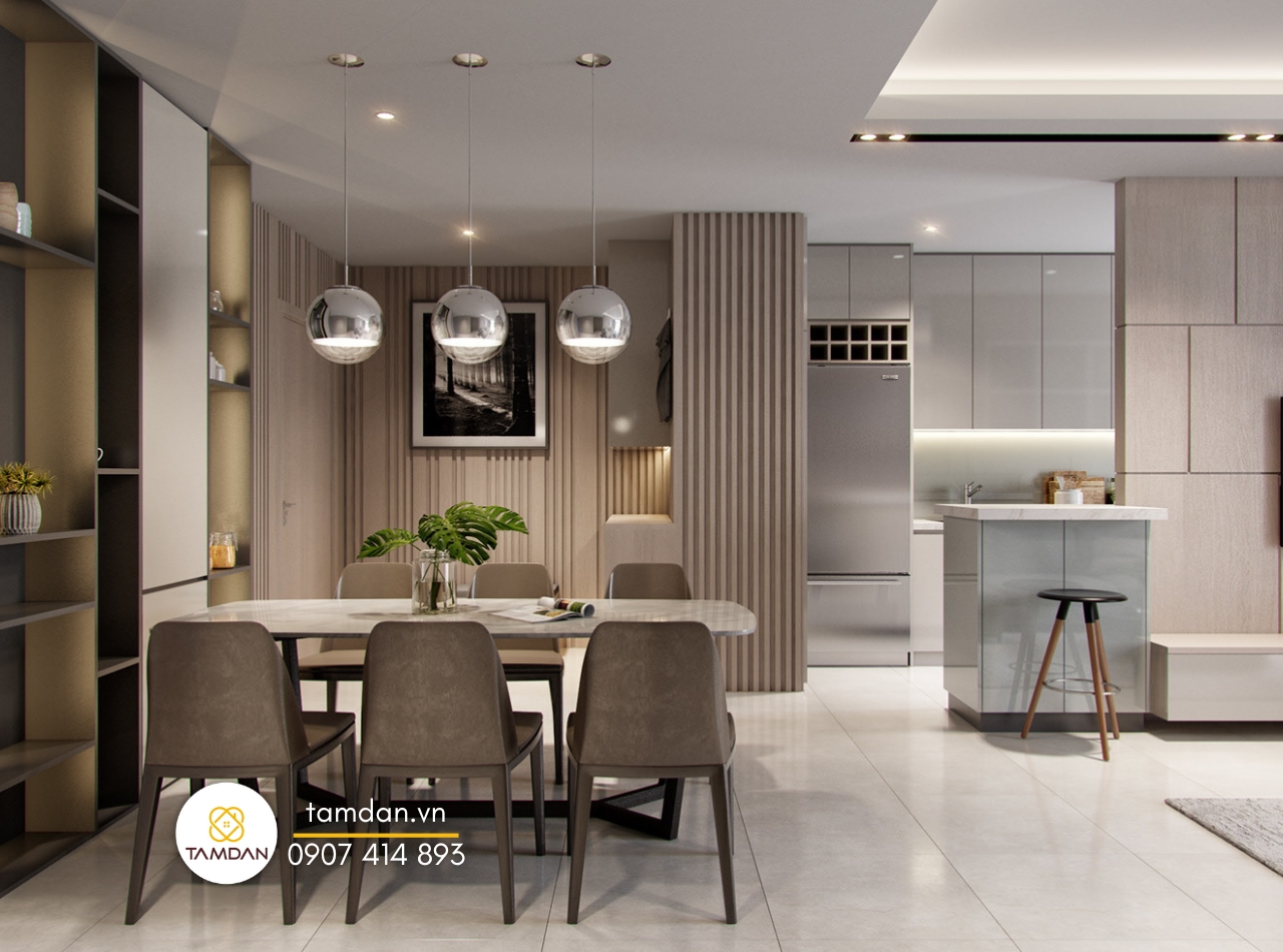 thiết kế nội thất quận 5 tại công ty Tâm Đan