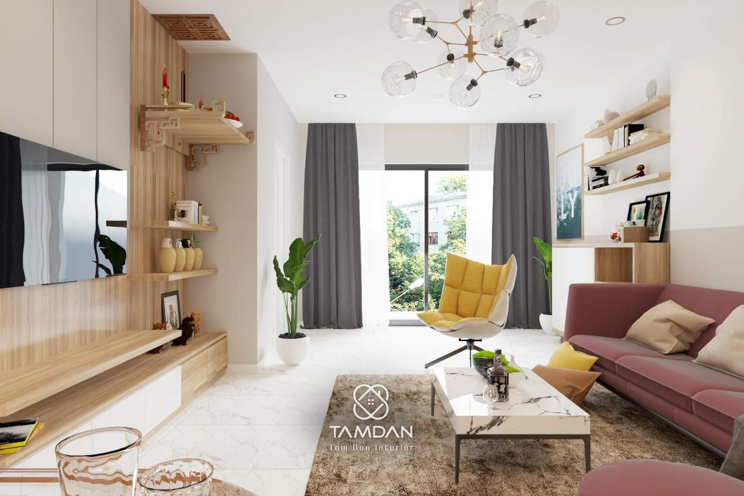 BÁO GIÁ THIẾT KẾ NỘI THẤT BÌNH TÂN – CẬP NHẬT MỚI NHẤT NỘI THẤT TÂM ĐAN 7