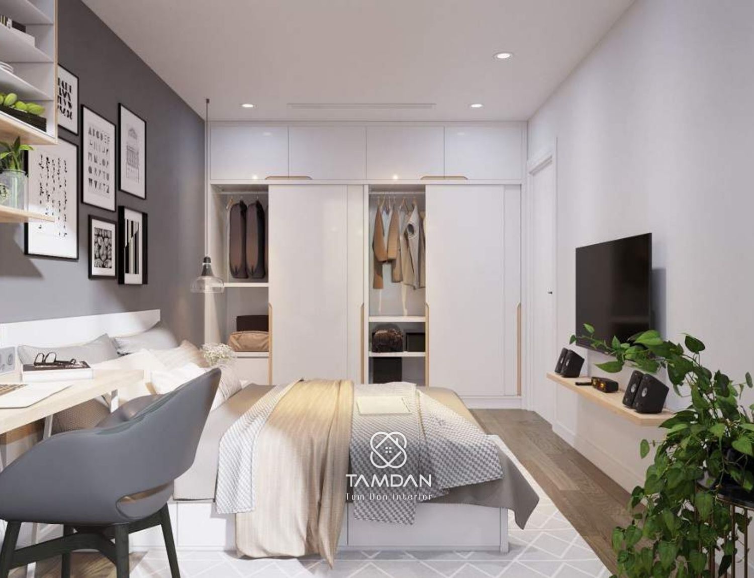 Thiết Kế Nội Thất Huyện Hóc Môn Giá Rẻ 4
