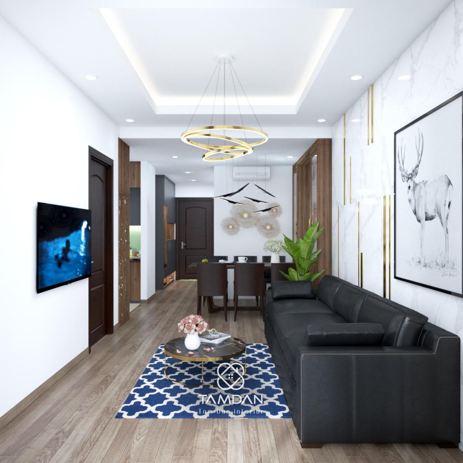 BÁO GIÁ thiết kế nội thất quận Tân Phú