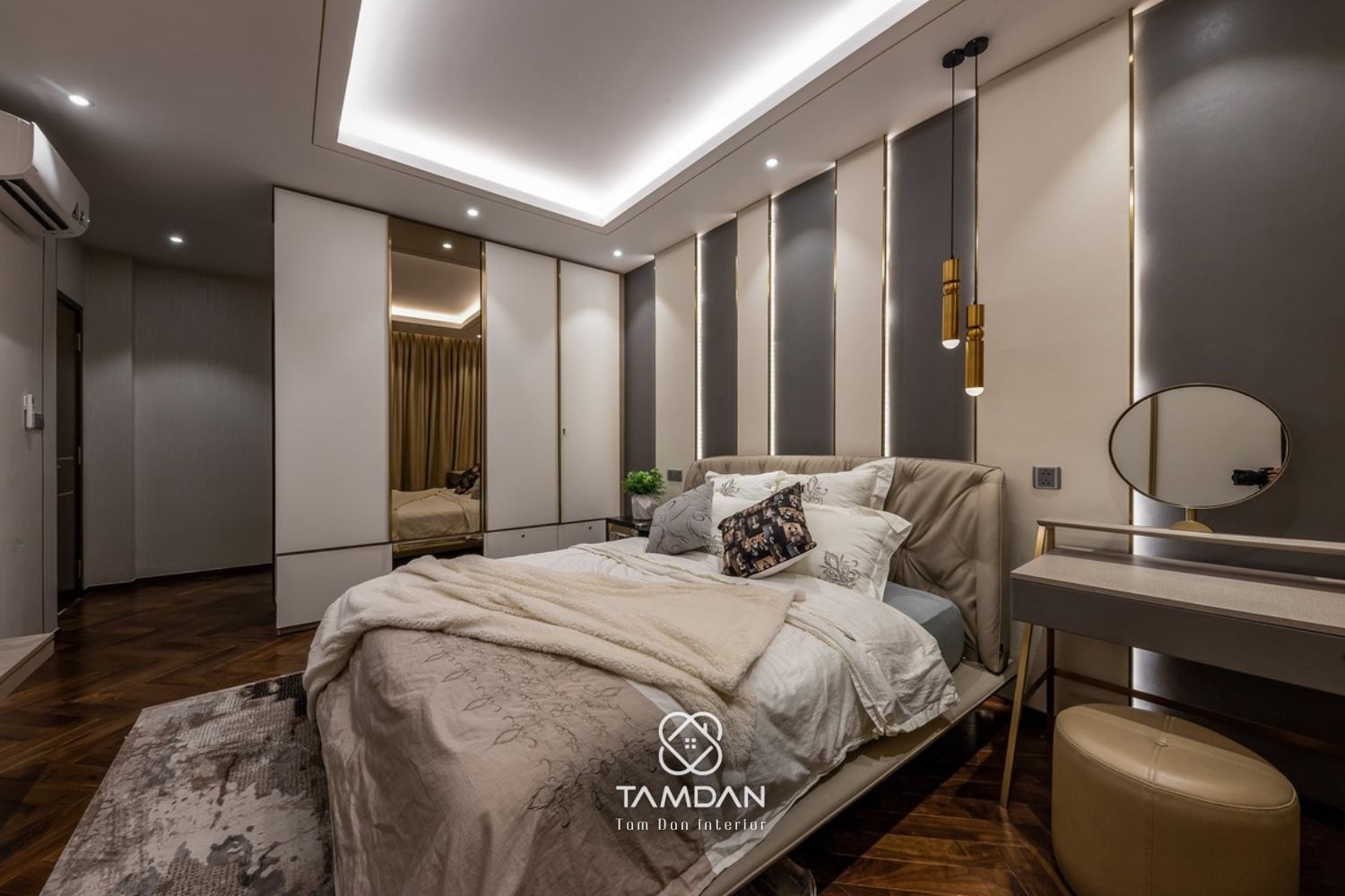 Không gian sống tối giản, ấm cúng do Nội Thất Tâm Đan thiết kế tại Thủ Đức 2