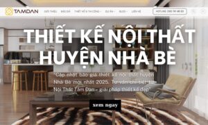 báo giá thiết kế nội thất huyện Nhà Bè mới nhất 2025 2
