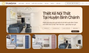 thiết kế nội thất phổ biến tại Bình Chánh | nội thất tâm đan