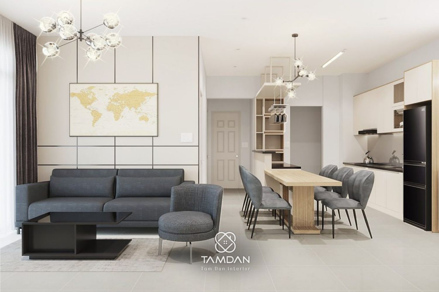Thiết Kế Nội Thất Huyện Bình Chánh 7