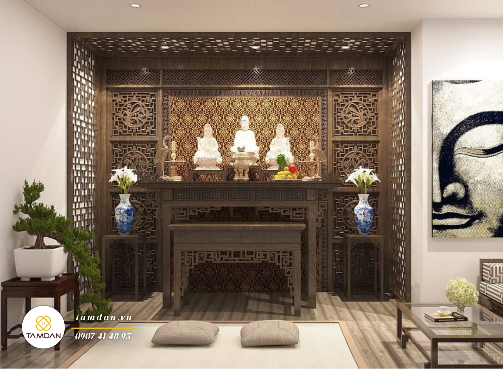thiết kế nội thất căn hộ 40m2